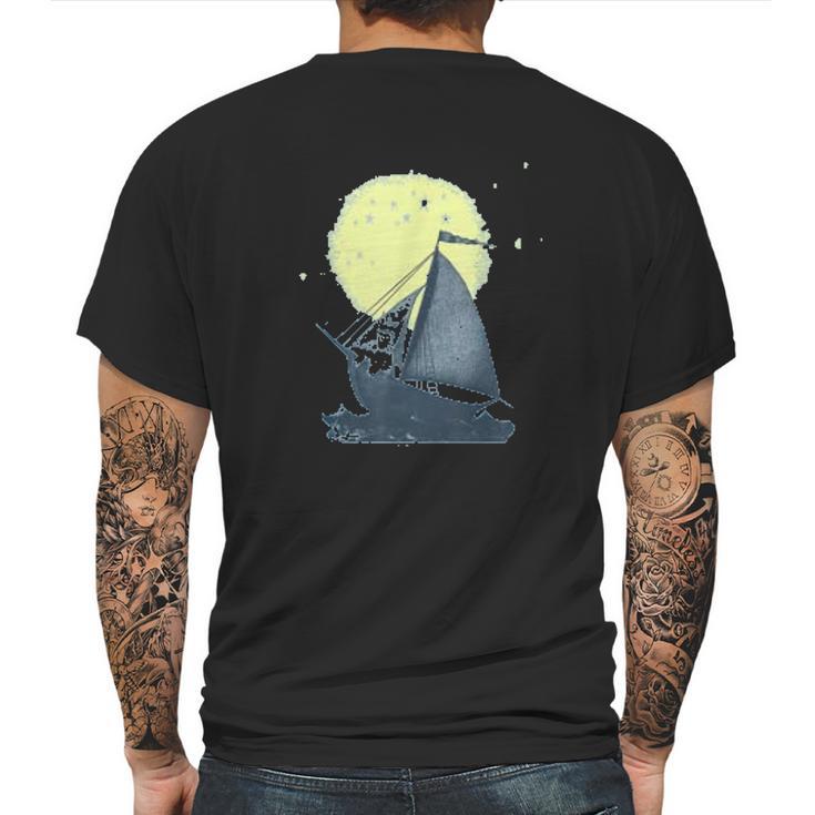 Where The Wild Things Are Sail Mens Back Print T-shirt