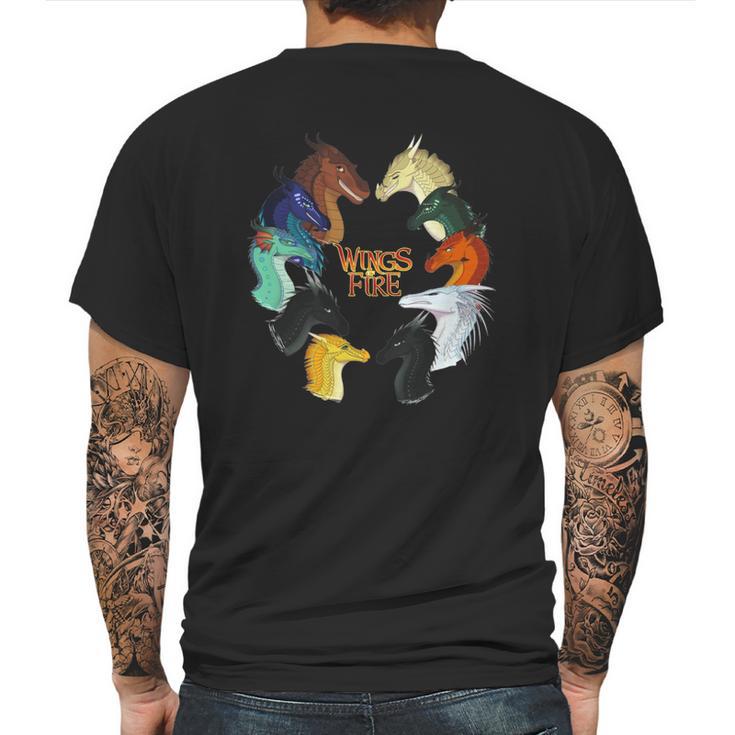 Wings Of Fire Shirt Mens Back Print T-shirt