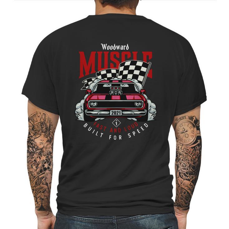 Woodward Muscle M1 Mens Back Print T-shirt