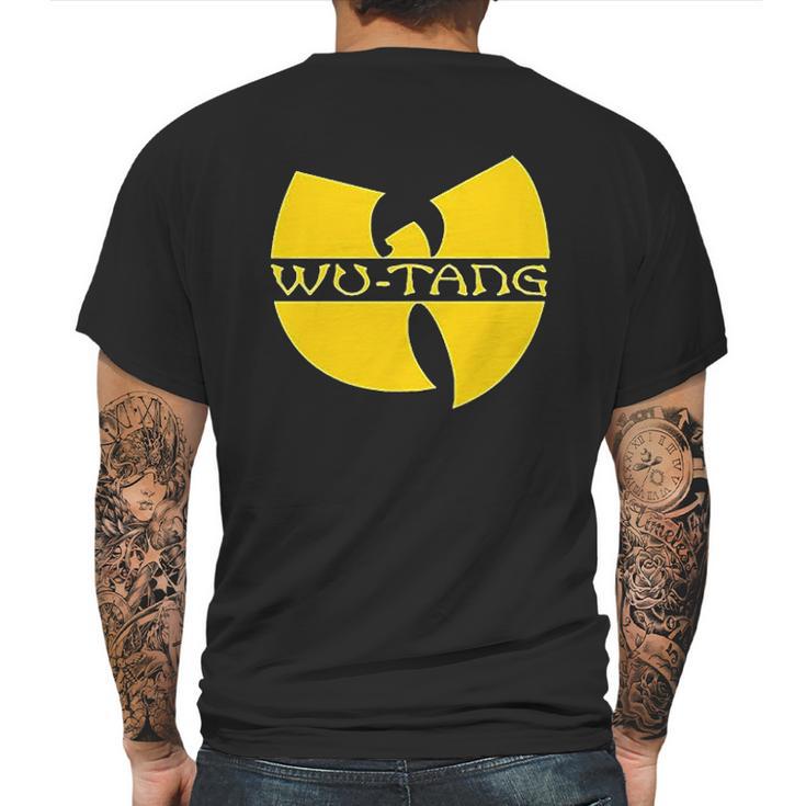 Wutang  Personality Street Trend Mens Back Print T-shirt