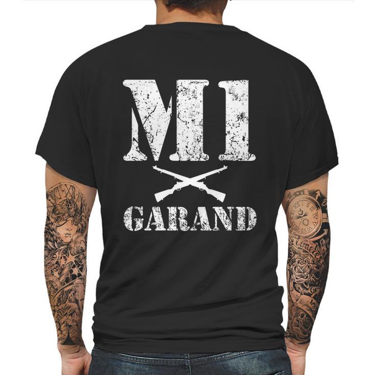 Wwii Gun Enthusiast M1 Garand Lover Military History Gift Mens Back Print T-shirt