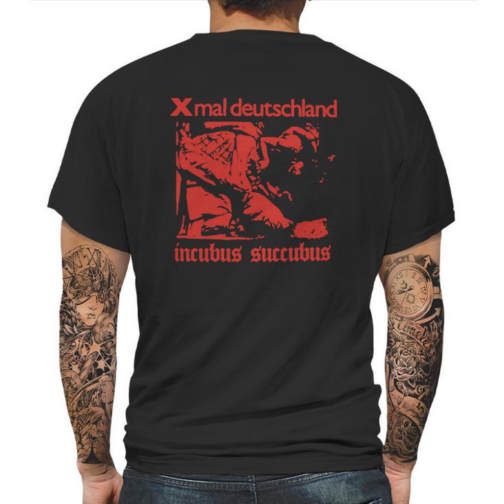 Xmal Deutschland Mens Back Print T-shirt