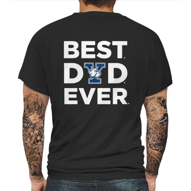 Yale Bulldogs_Best Dad Ever Mens Back Print T-shirt