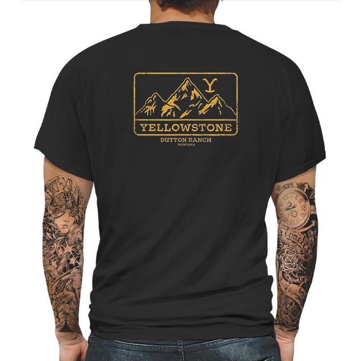 Yellowstone Dutton Ranch Outdoor Mens Back Print T-shirt