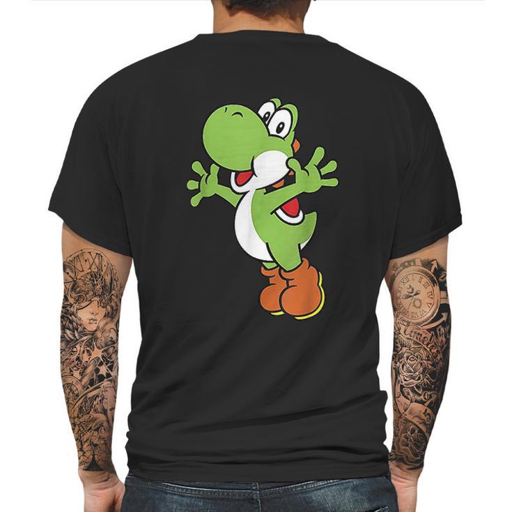 Yoshi Classic Jump Portrait Mens Back Print T-shirt