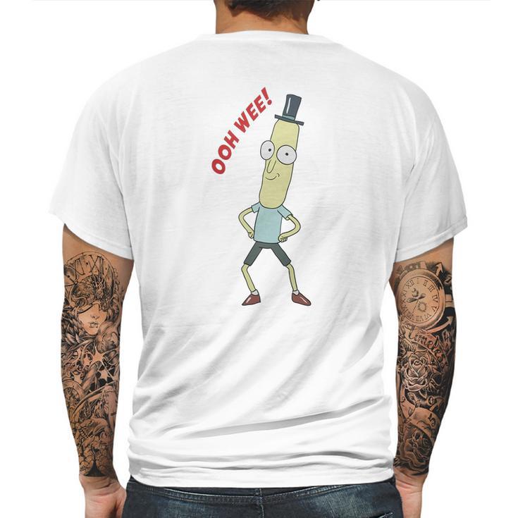 1 Mr Poopy Butthole Ooh Wee Funny T-Shirt Mens Back Print T-shirt