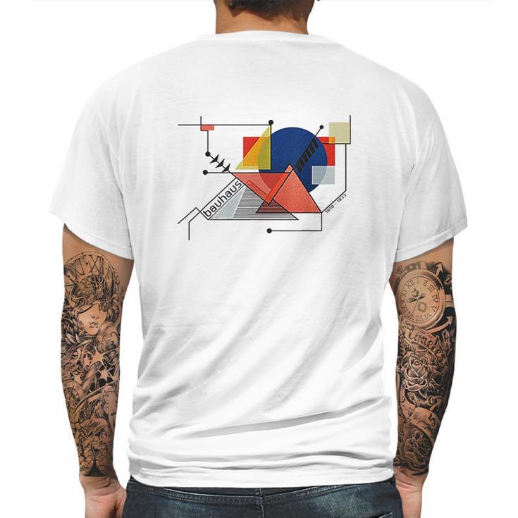 100 Years Of Bauhaus Art School Mens Back Print T-shirt