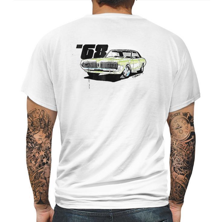 1968 Mercury Cougar Mens Back Print T-shirt