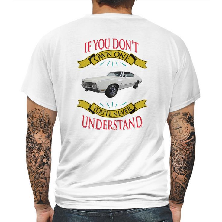 1973 Oldsmobile Cutlass Mens Back Print T-shirt