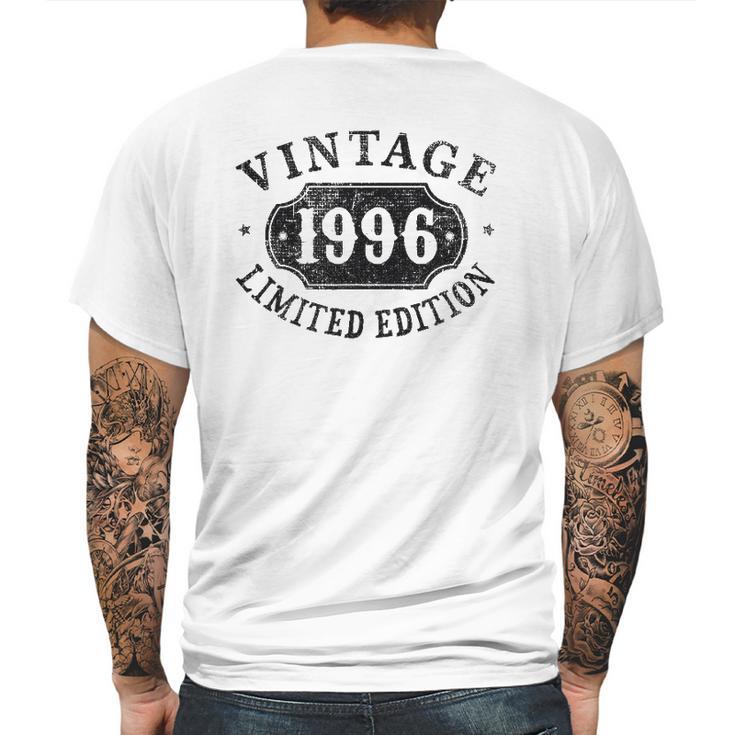 26 Years Old 26Th Birthday Anniversary Gift 1996 Limited Mens Back Print T-shirt