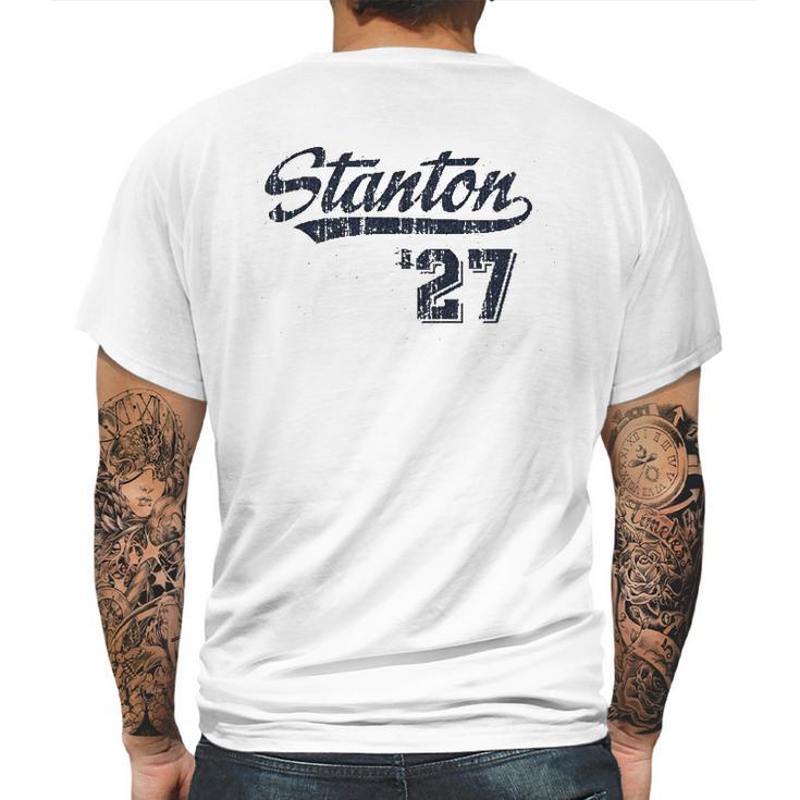 500 Level Giancarlo Stanton  New York Baseball Mens Back Print T-shirt