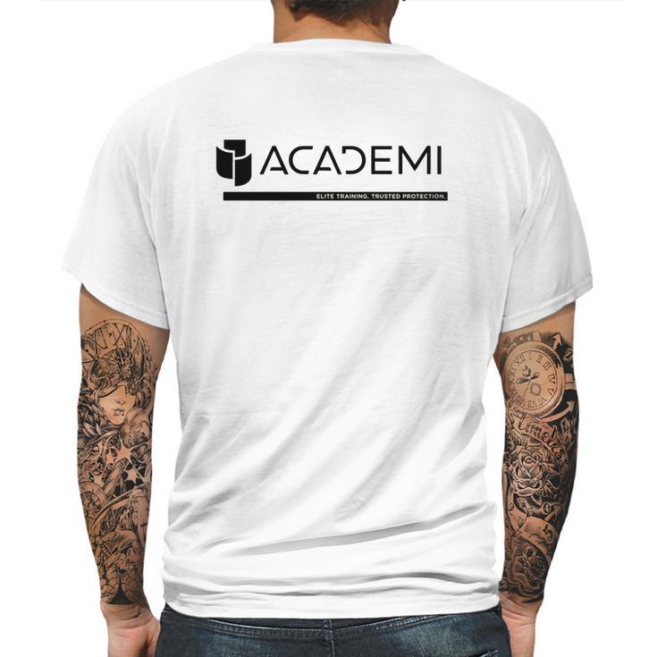 Academi Blackwater T-Shirt Mens Back Print T-shirt