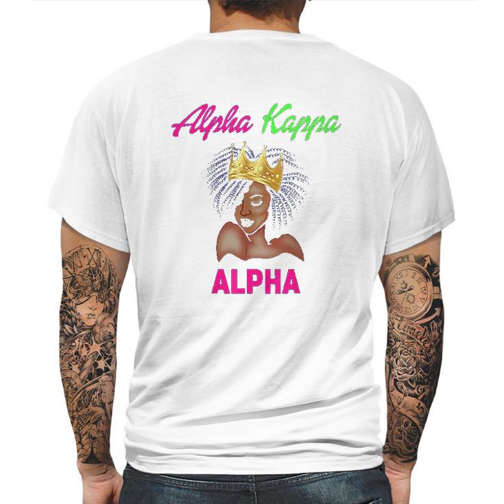 Alpha Kappa Aka Sorority Paraphernalia Mens Back Print T-shirt