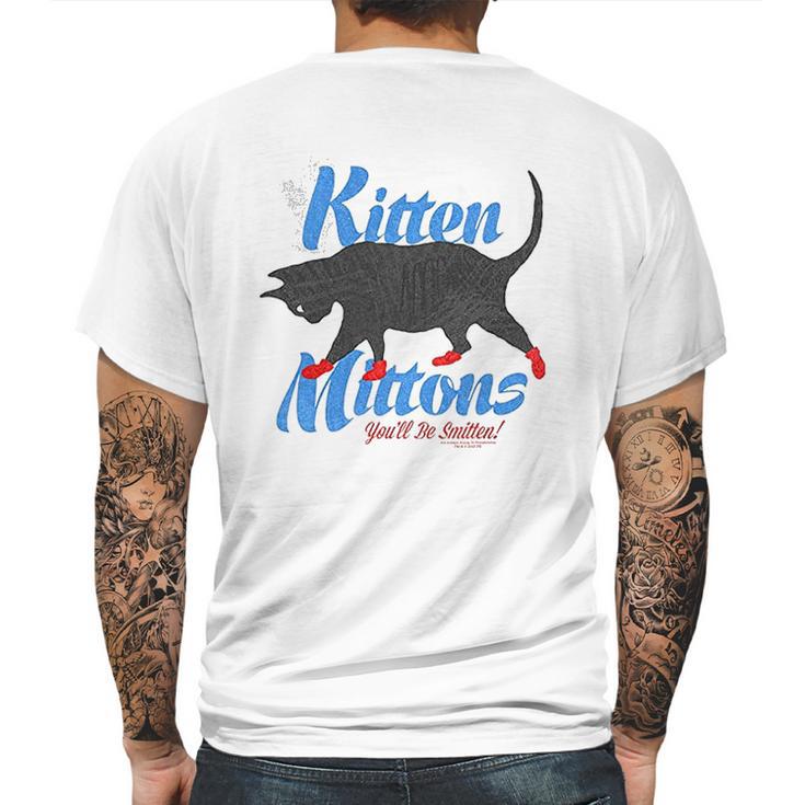 It Is Always Sunny In Philadelphia Kitten Mittons Mens Back Print T-shirt