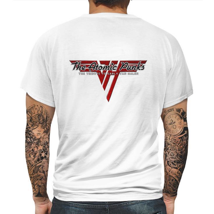 The Atomic Punks The Tribute To Early Van Halen Mens Back Print T-shirt