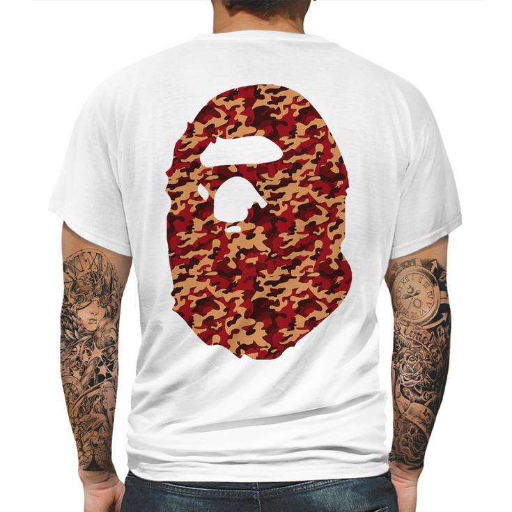 Bape Ape Mens Back Print T-shirt