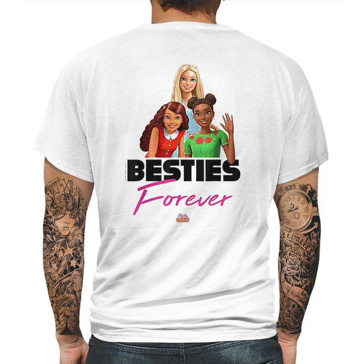 Barbie Dreamhouse Adventures Besties Forever Mens Back Print T-shirt