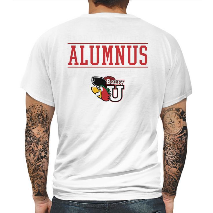 Barry University  Alumnus Est Ablished 1940 Mens Back Print T-shirt