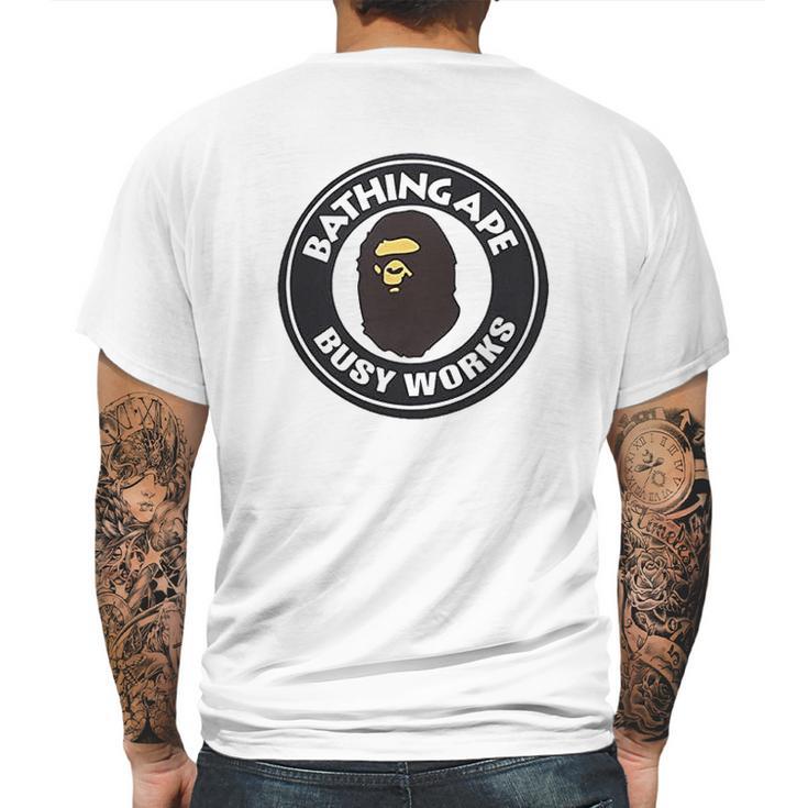 Bathing Ape Busy Works Mens Back Print T-shirt