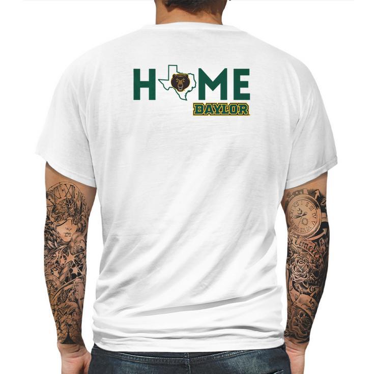 Baylor Bears Home Gold  Apparel Mens Back Print T-shirt