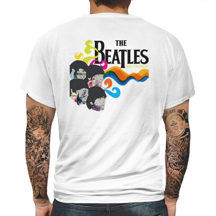 The Beatles Revolver Album Mens Back Print T-shirt