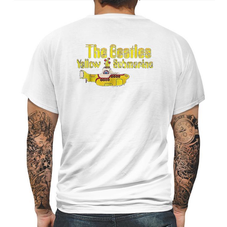 The Beatles Yellow Submarine Mens Back Print T-shirt