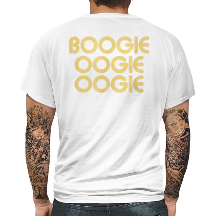 Boogie Oogie Oogie Vintage Style 1970S Mens Back Print T-shirt