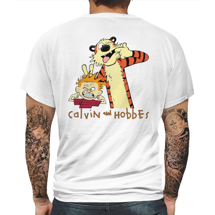 Calvin And Hobbes Mens Back Print T-shirt