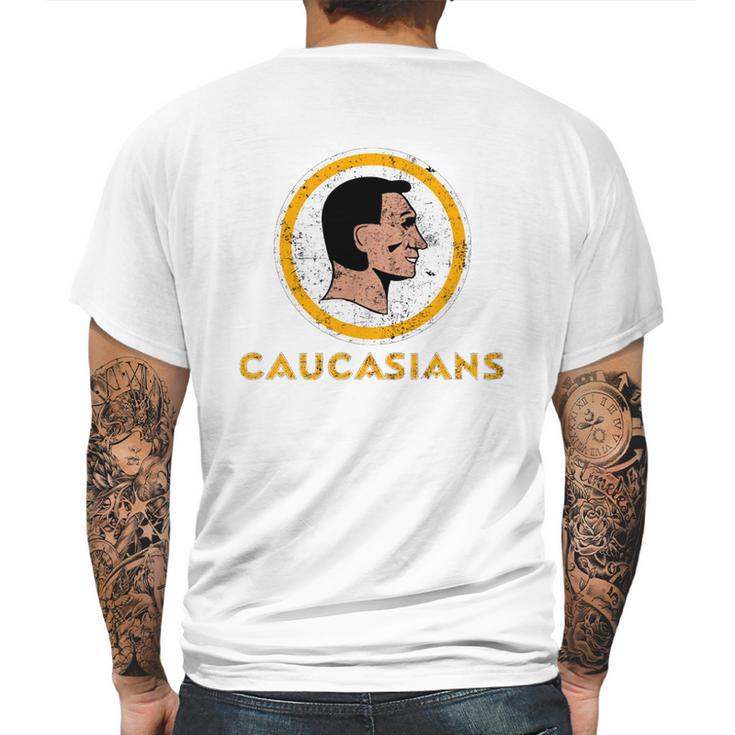 Caucasians Shirt Mens Back Print T-shirt