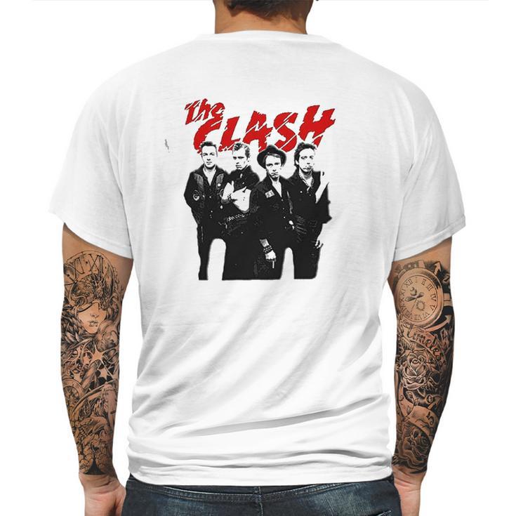 The Clash Should I Stay Or Should Mens Back Print T-shirt