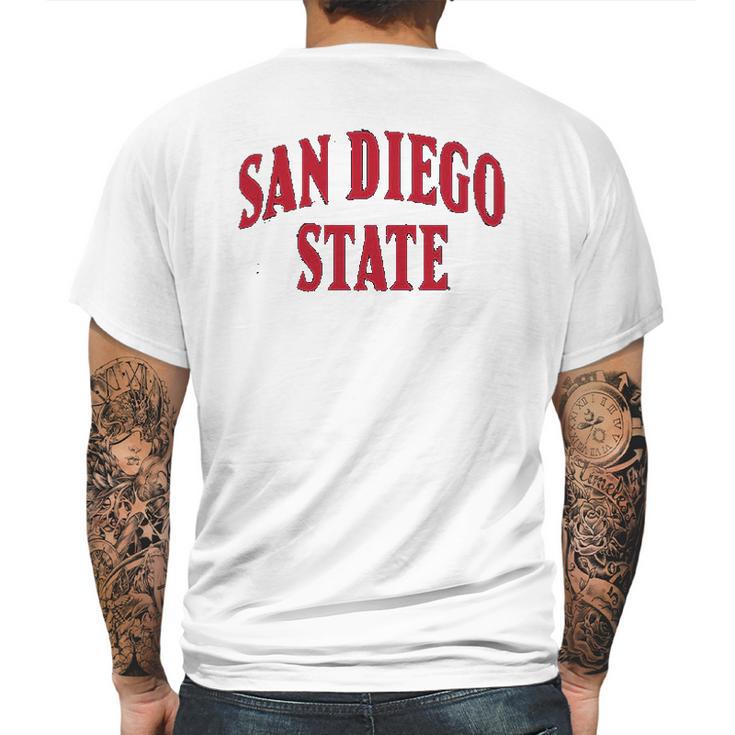 Classic Arch San Diego State Mens Back Print T-shirt