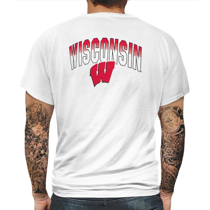 Colosseum Wisconsin Badgers Golden Boy Mens Back Print T-shirt