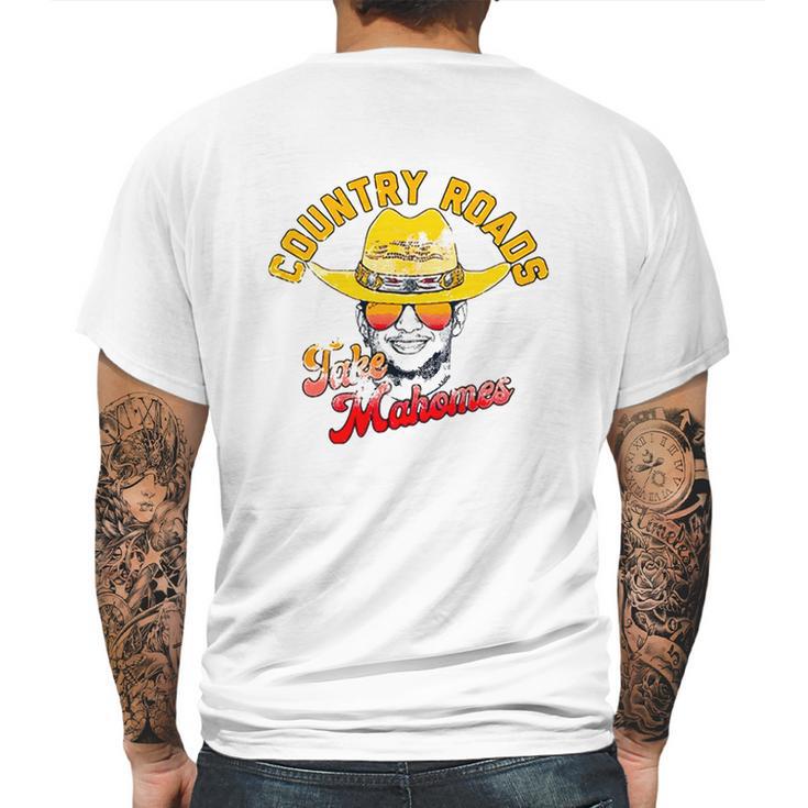 Country Roads Take Mahomes Patrick Mahomes Kansas City Mens Back Print T-shirt