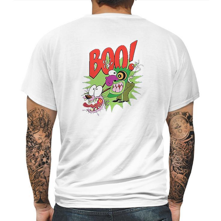 Courage The Cowardly Dog Stupid Dog Mens Back Print T-shirt