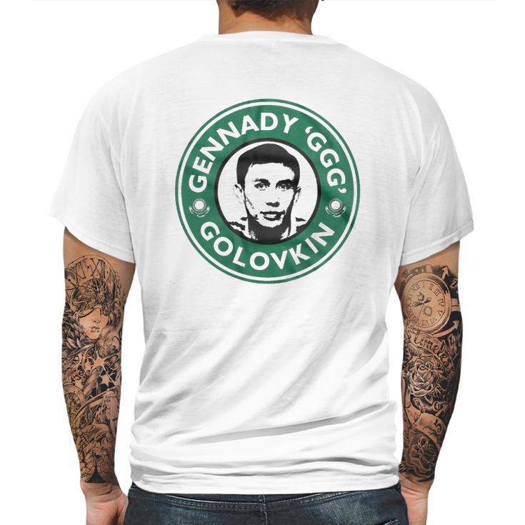 Cute Gennady Golovkin Mens Back Print T-shirt