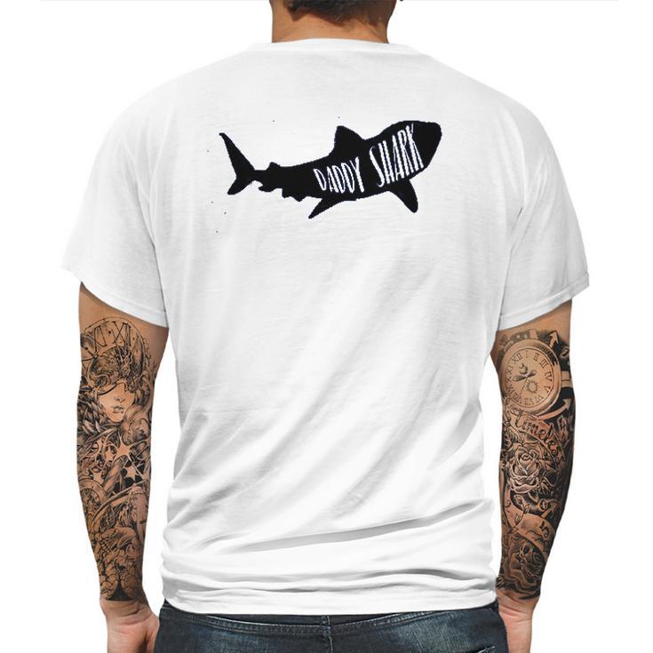 Daddy Shark Culture Mens Back Print T-shirt