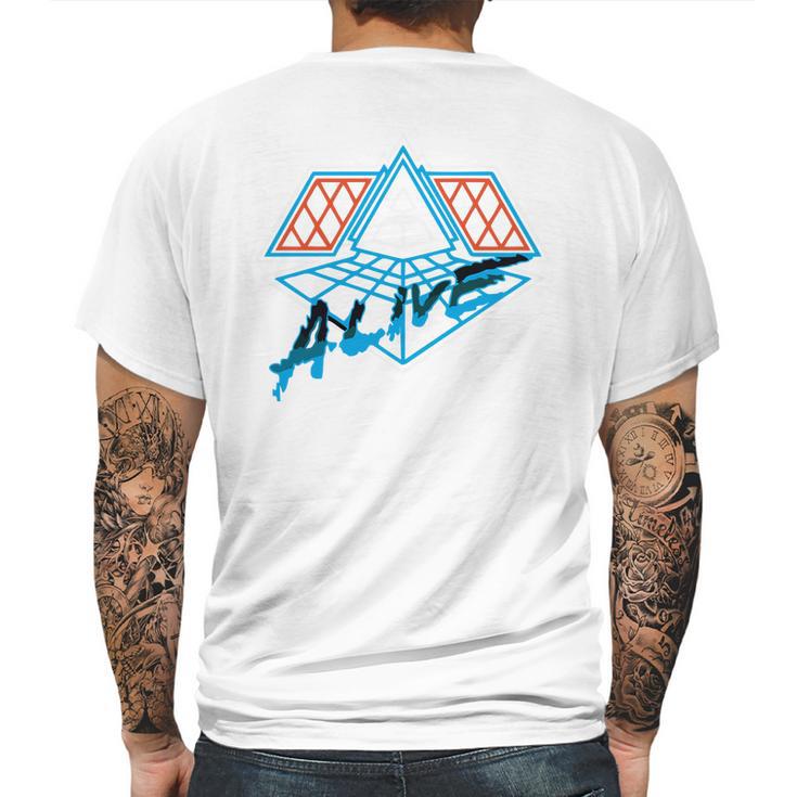 Daft Punk Alive Mens Back Print T-shirt