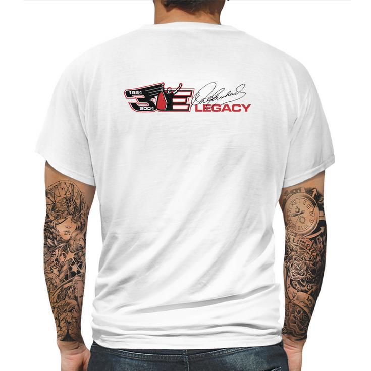 Dale Earnhardt Legacy Mens Back Print T-shirt