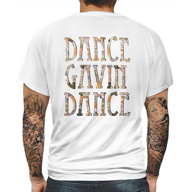 Dance Gavin Dance Collage Logo Mens Back Print T-shirt