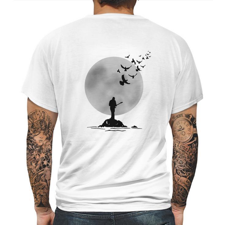 David Gilmour Mens Back Print T-shirt