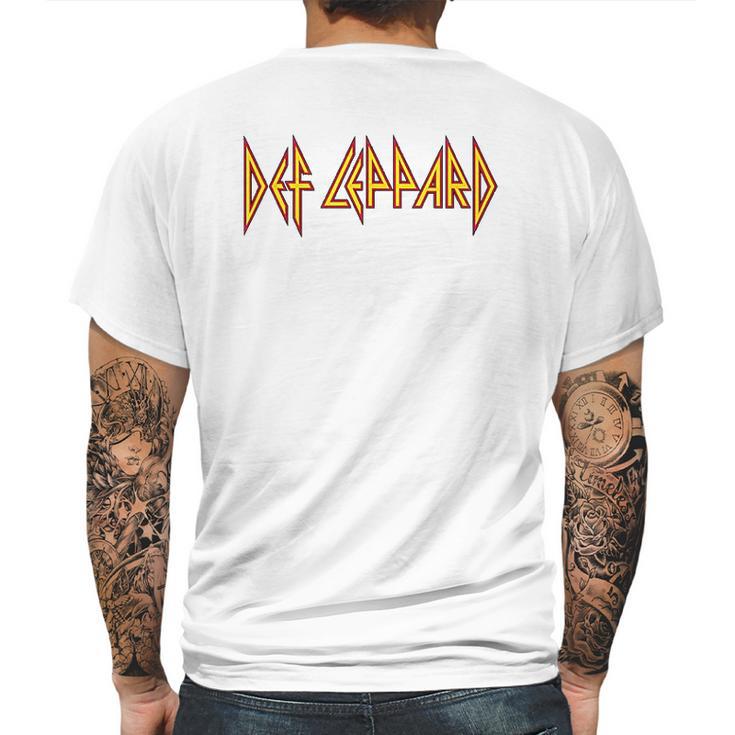 Def Leppard Classic Mens Back Print T-shirt