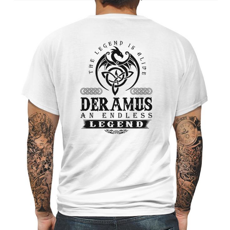 Deramus Mens Back Print T-shirt