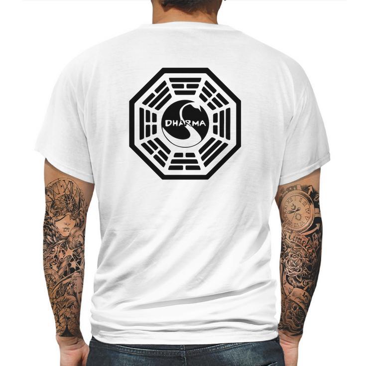 The Dharma Initiative Mens Back Print T-shirt