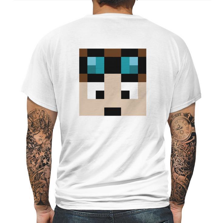 Thediamondminecart Minecraft Skin Mens Back Print T-shirt