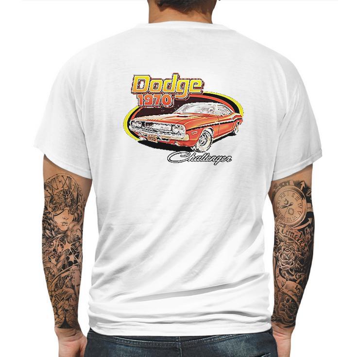 Dodge 1970 Challenger Mens Back Print T-shirt