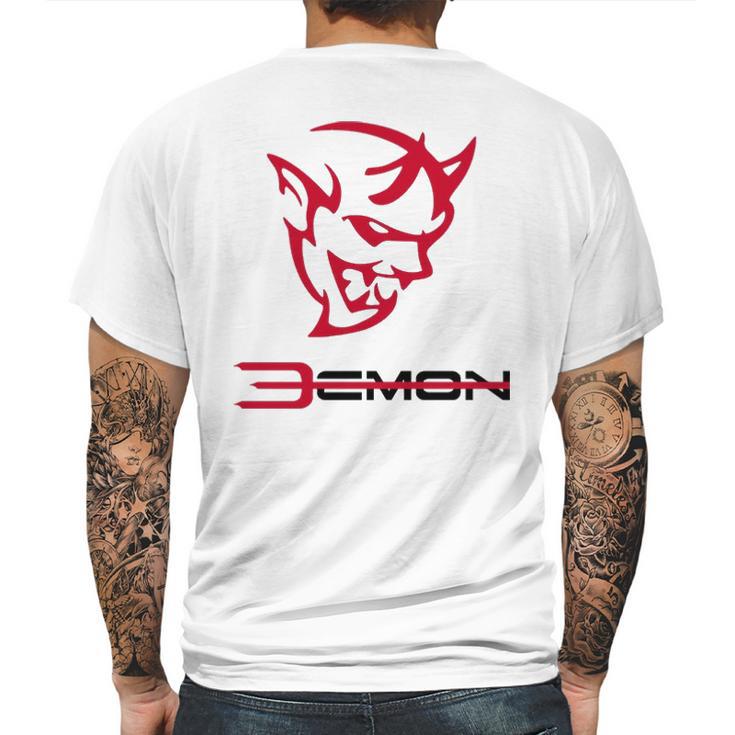 Dodge Demon Graphic Design Printed Casual Daily Basic Mens Back Print T-shirt