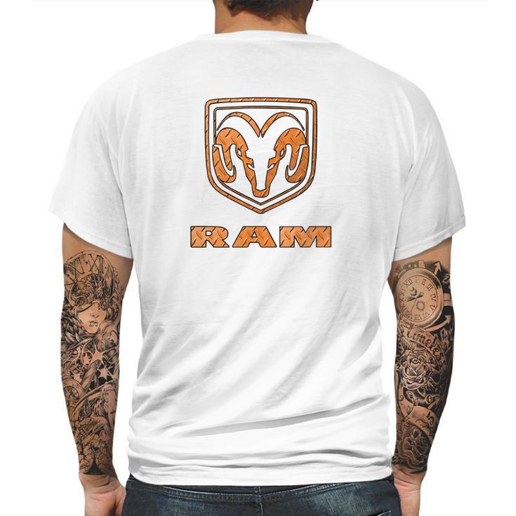 Dodge Ram Trucks Logo Graphic Mens Back Print T-shirt