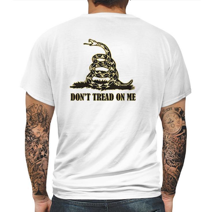 Dont Tread On Me Party Mens Back Print T-shirt