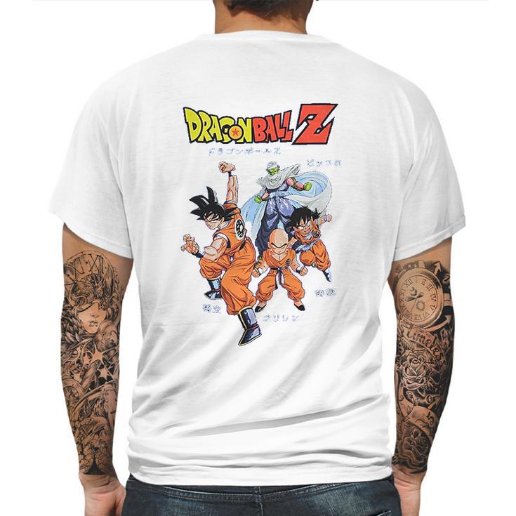 Dragonball Z Licensed Graphic Mens Back Print T-shirt