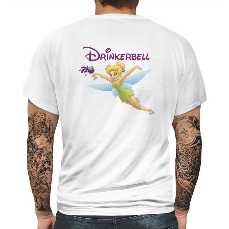 Drinkerbell T-Shirt Mens Back Print T-shirt